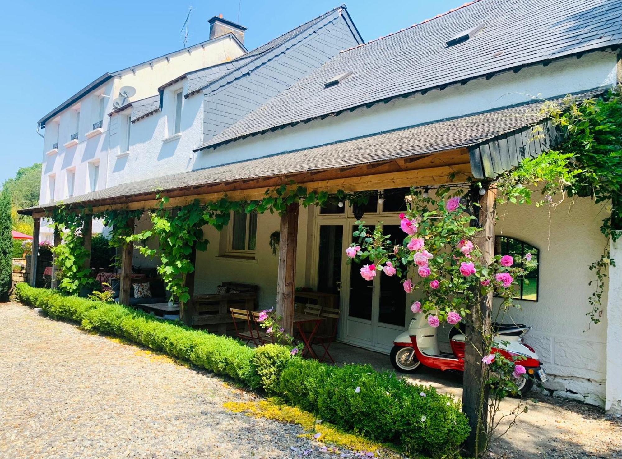 La Maison Du Canal Rostrenen Bagian luar foto